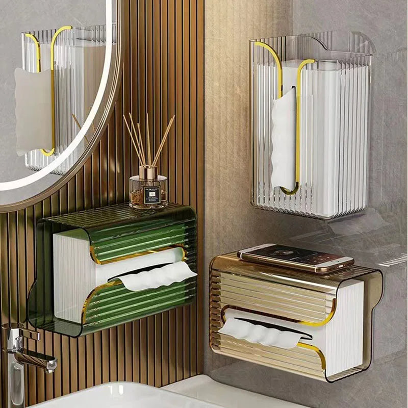 Luxe Mountable Tissue Dispenser