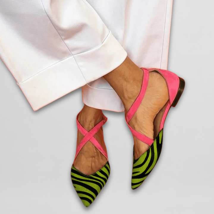 Elisa | Strappy Ballet Flats