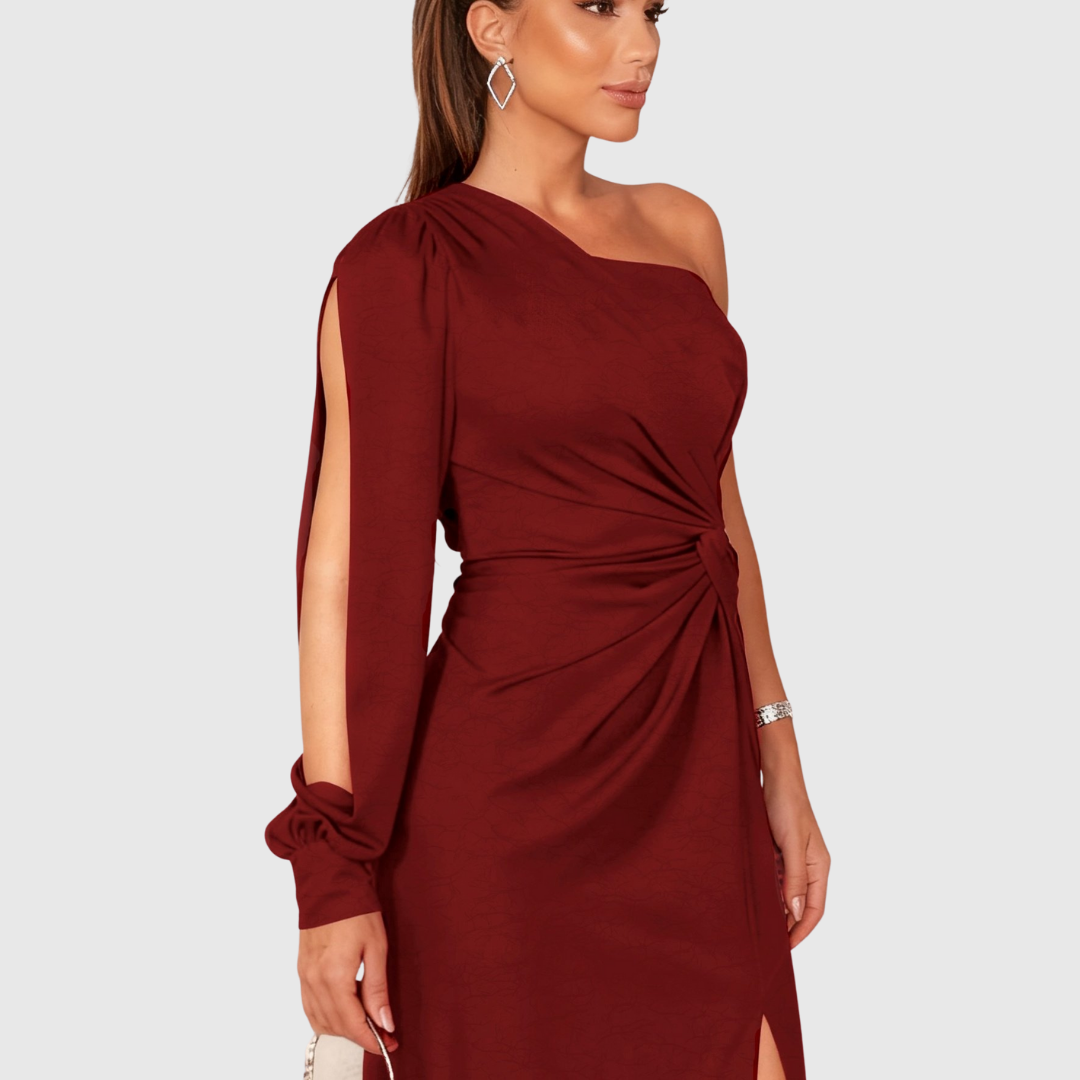 Charlotta | One‑Shoulder Evening Gown