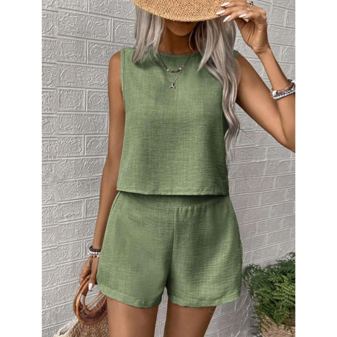 AVAMARI™ – Comfy Crew Neck Outdoor Outfit
