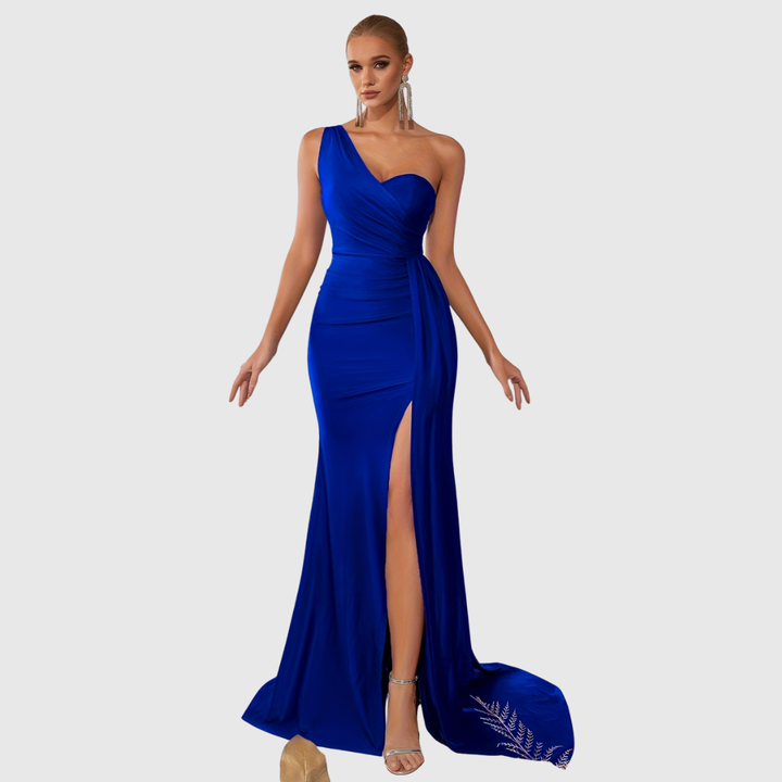 Selvyna | One-Shoulder Mermaid Gown