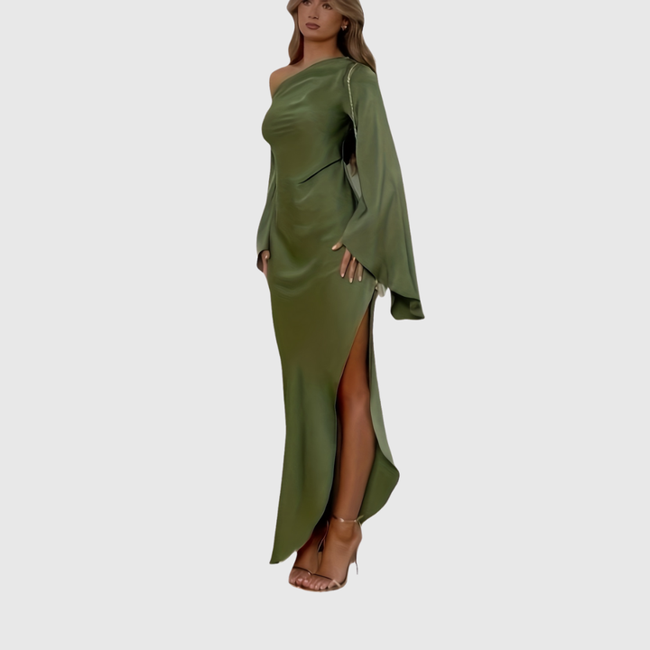 Alyne | Elegant One‑Shoulder Evening Dress