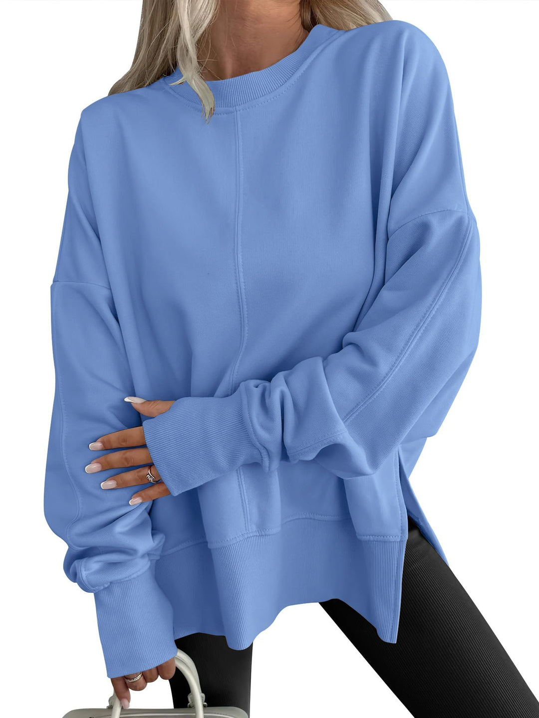 GWEN™ - Comfy Oversized Long Sleeve Sweatshirt