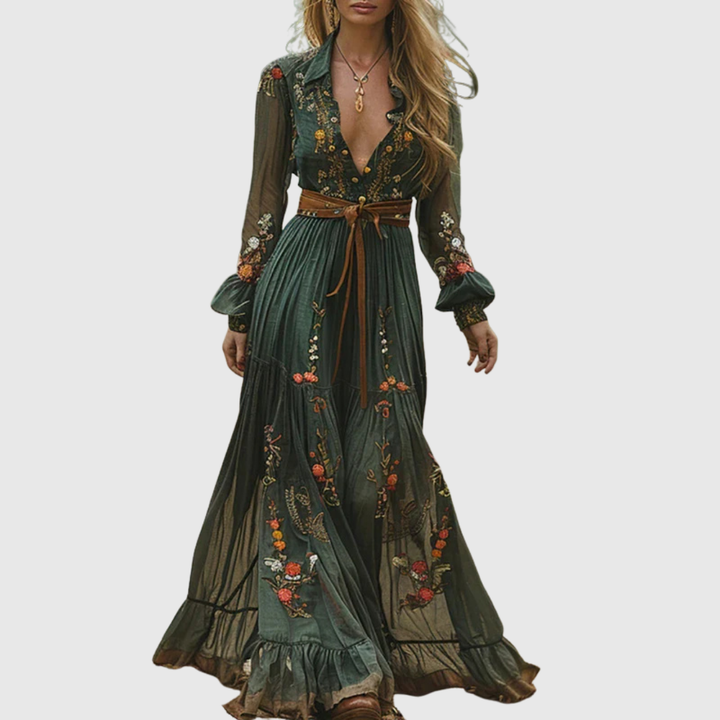 Alina Soleil - Romantic Boho Maxi Dress