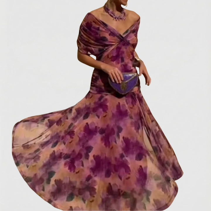 Eloria - Elegant Floral Dress