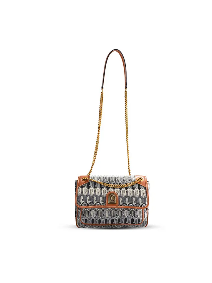 G-Jacquard Fabric Mini Crossbody Box Bag