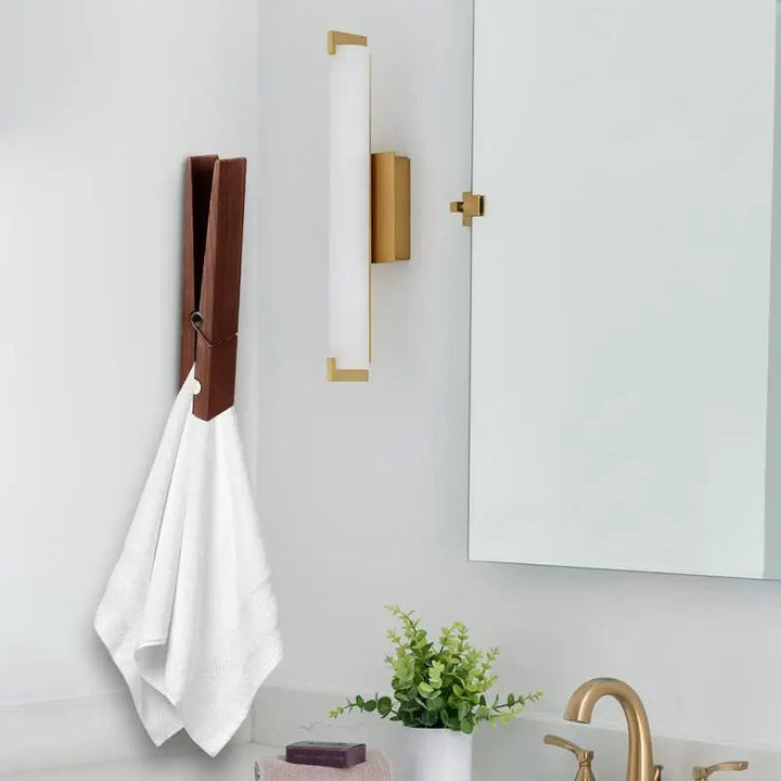Timber Oversized Wooden Towel Clamp Set