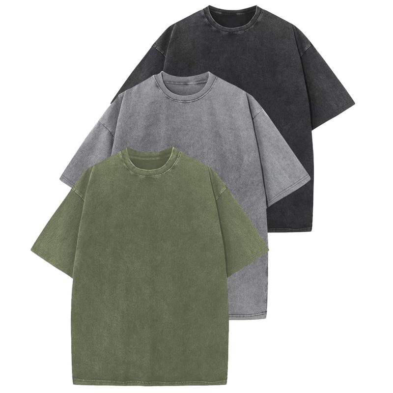 HOLLIE™ - Casual Crew Neck Loose Fit T-Shirt (3-Pack)