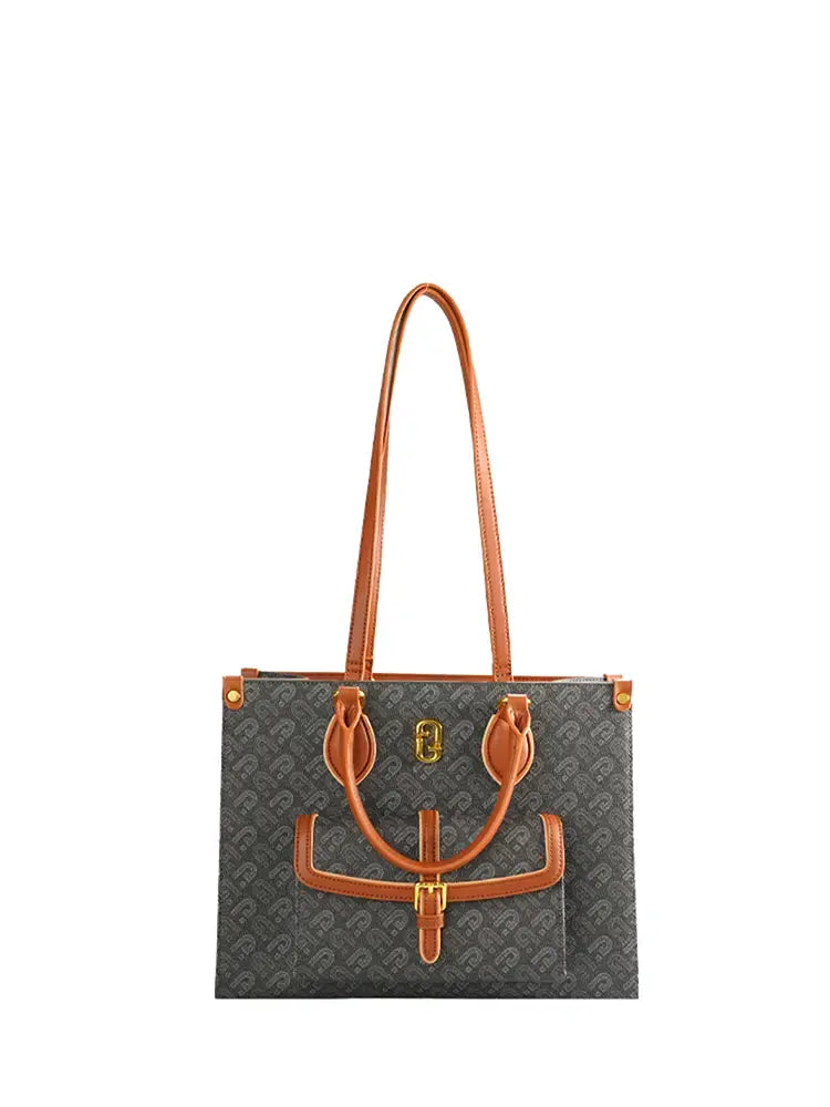Street Style Large Letter Print Tote Bag