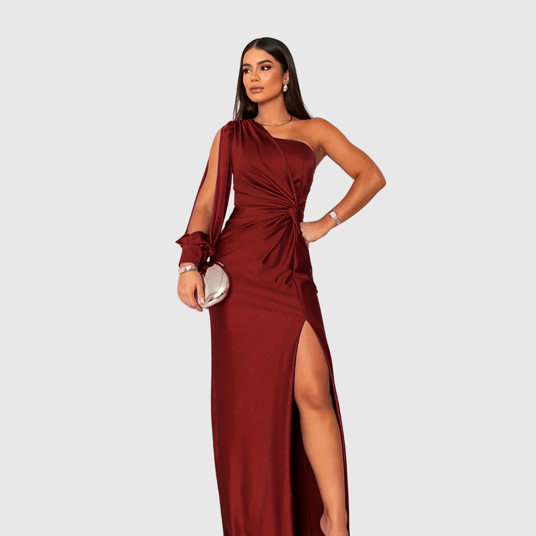 Charlotta | One‑Shoulder Evening Gown