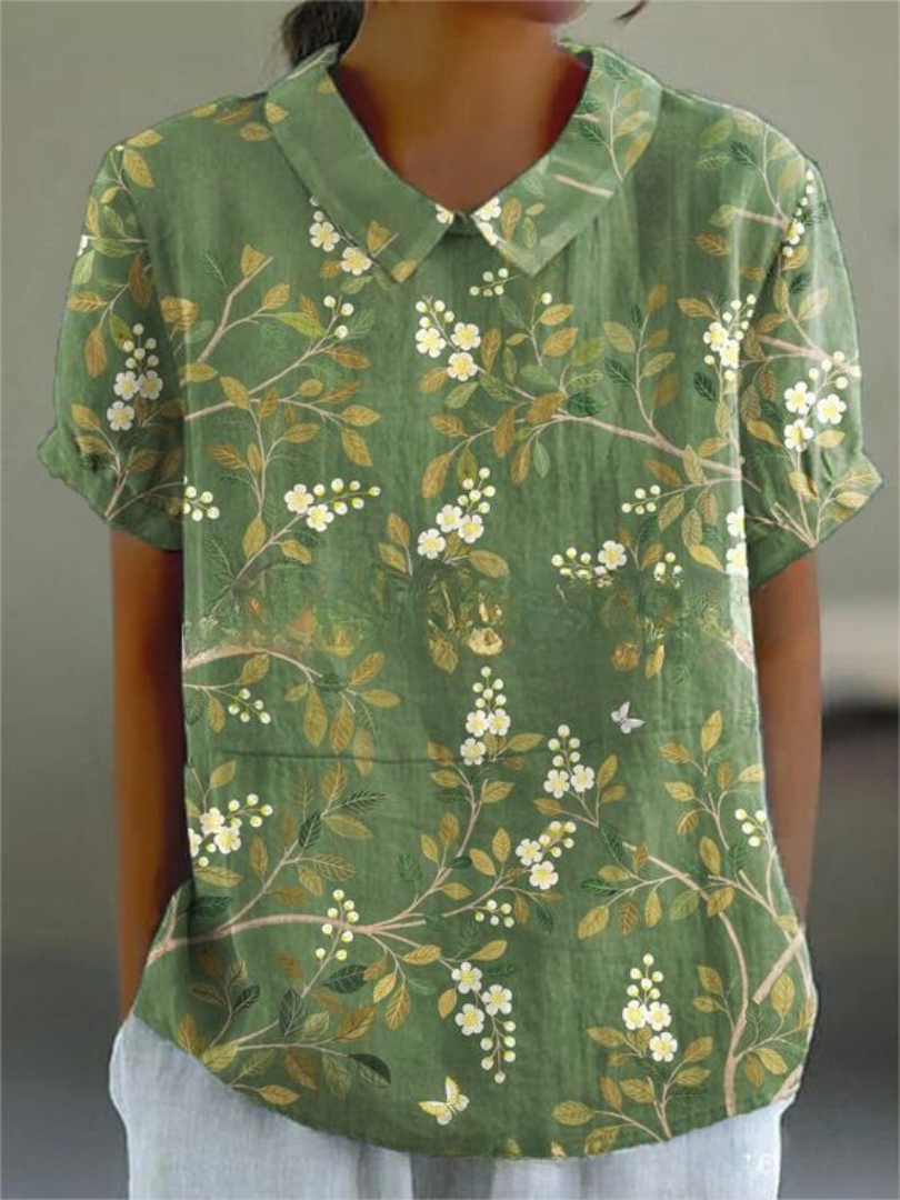 MARLENE™ – Vintage Print Shirt