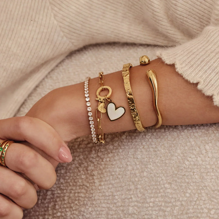 Essential Textured Cuff Bracelet
