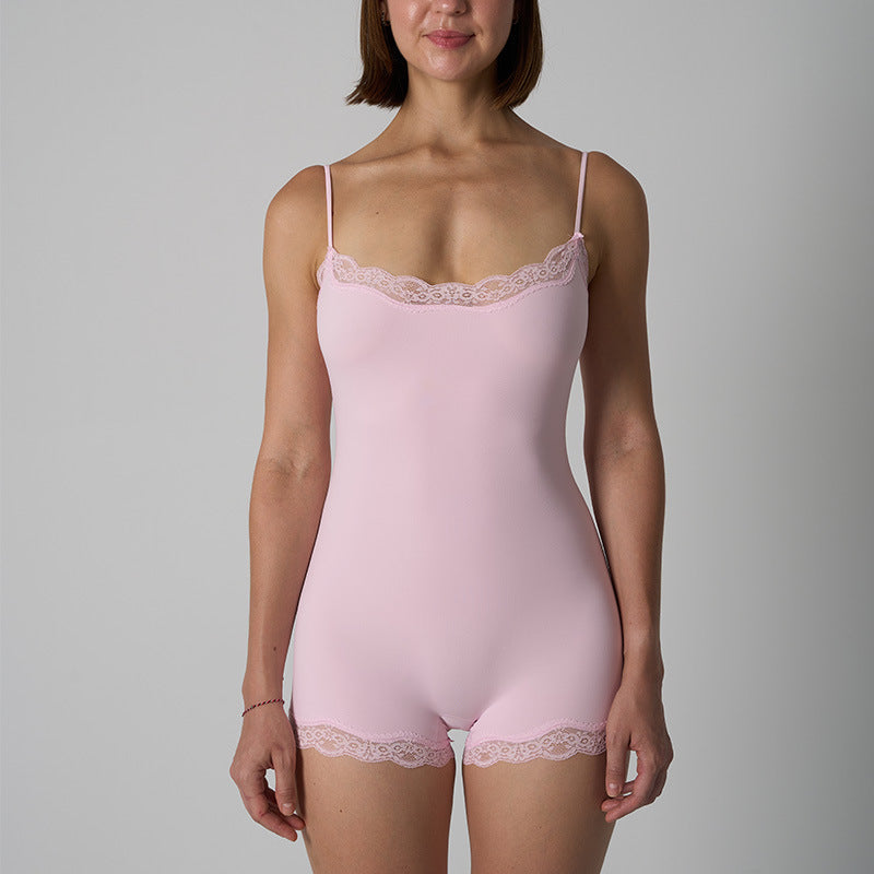 MARILYN™ - Chic Slim Seamless Spaghetti Strap Bodysuit