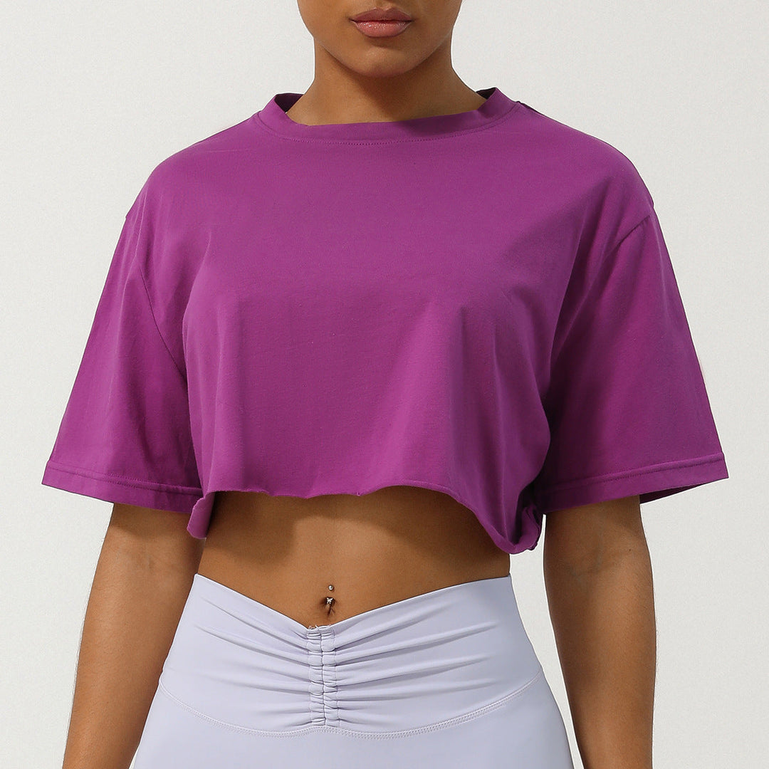 CASSIA™ – Relaxed Fit Crop Tee