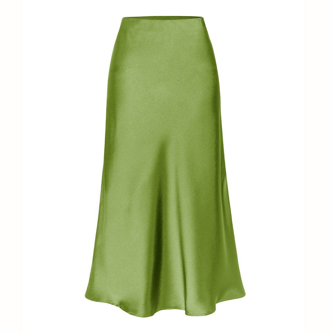 KEITH™ - Elegant High Waist Side Slit Midi Skirt