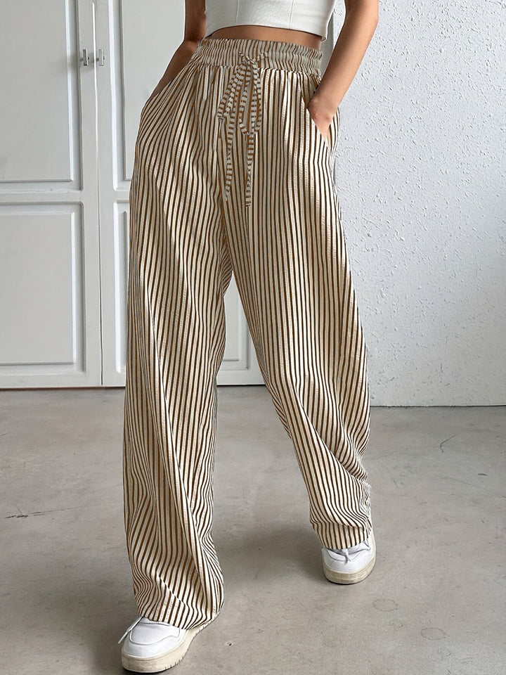 TAITE™ - Simple Summer Striped Relaxed Fit Buttom