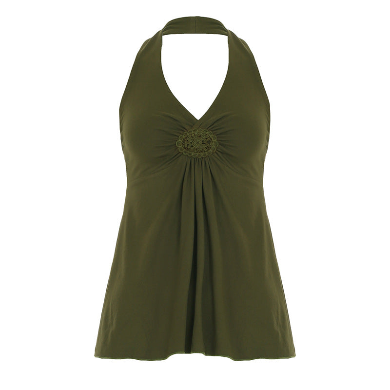 ELSATI™ – Casual Basic Halter Tank Top