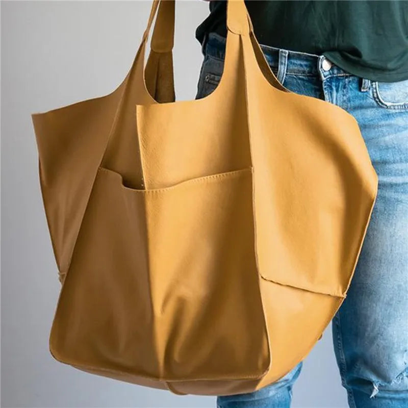 Ruth - Timeless Allure Leather Tote Bag