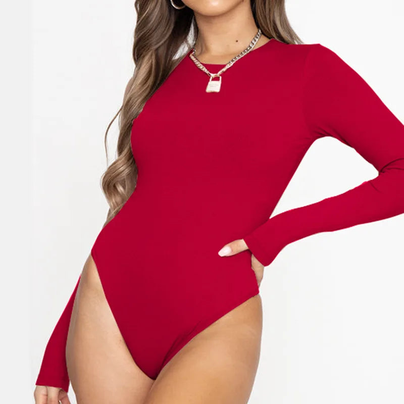 MIRAYE™ – Sleek Long Sleeve Bodysuit
