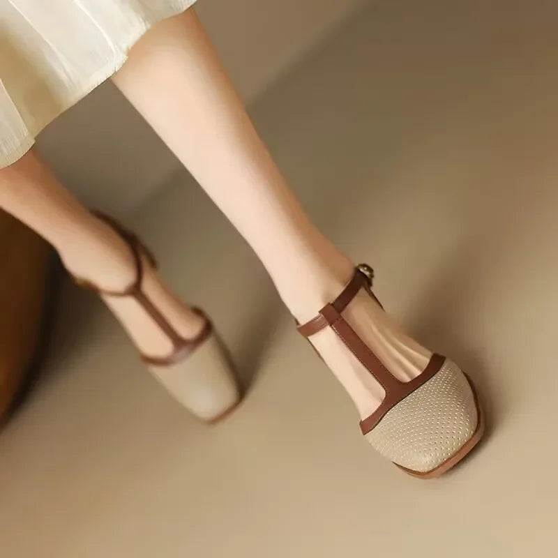 Genira | Mid-Heel Classic Shoes