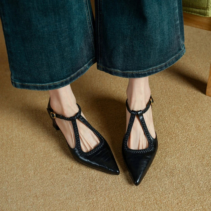 Josephine | Classic Leather Heels