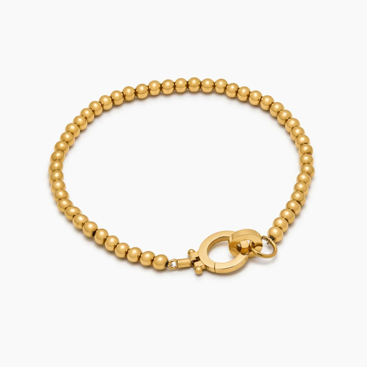 Essential Gold Beaded Bracelet