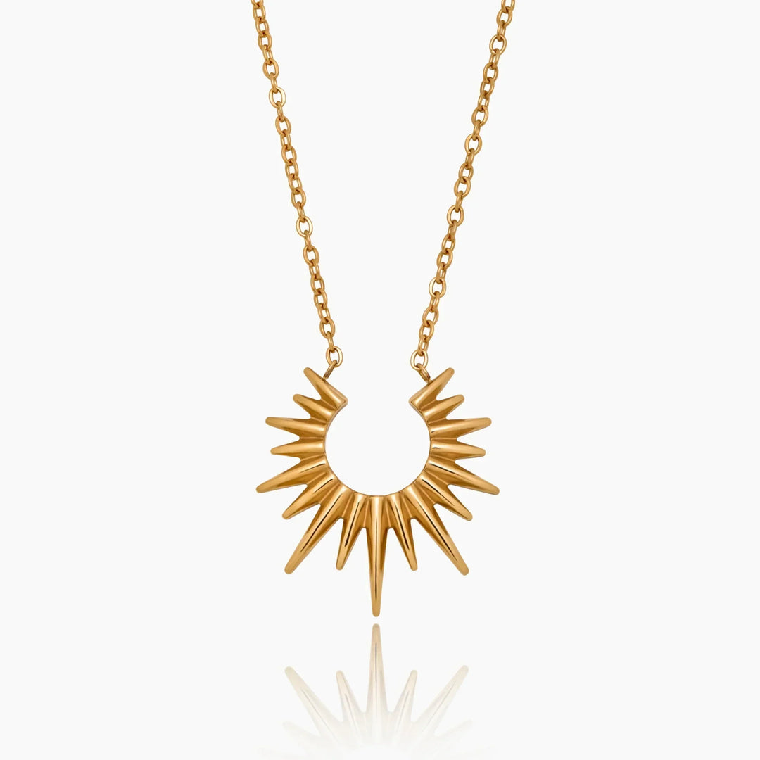 Helia Sunburst Necklace