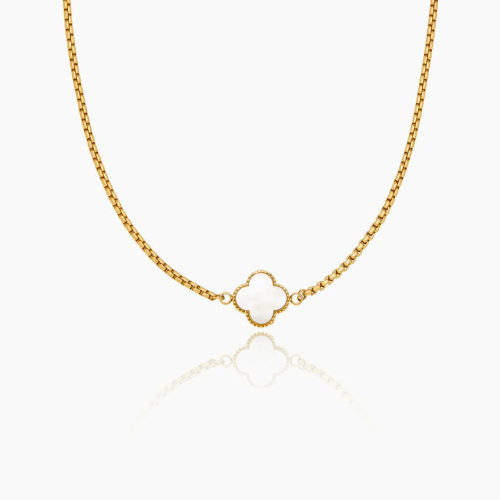 Pearl Clover Necklace