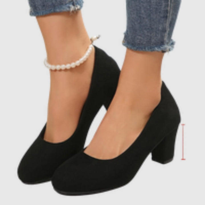 LaureEase™ Wide-Toe Comfort Heels