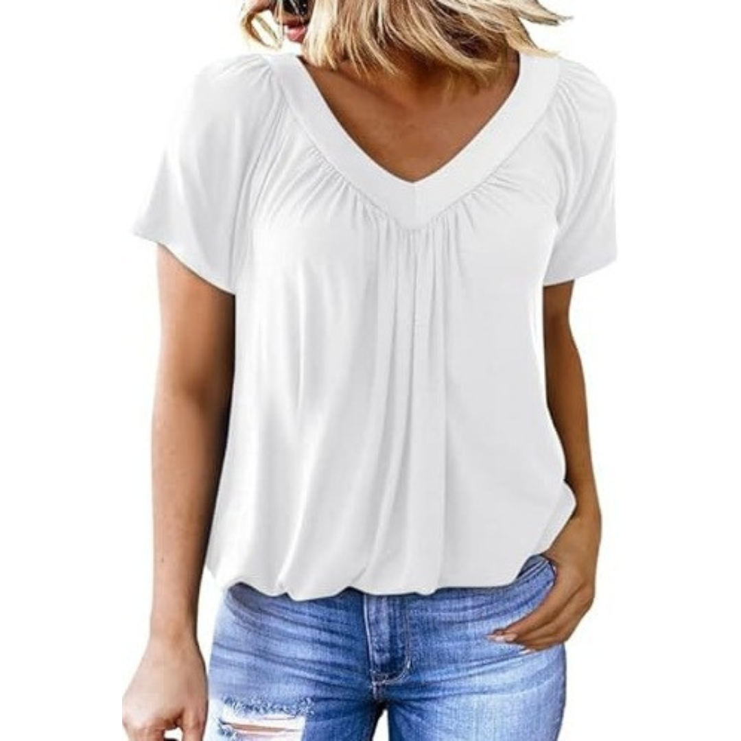 KATHLEEN™ - Casual V-Neck Top