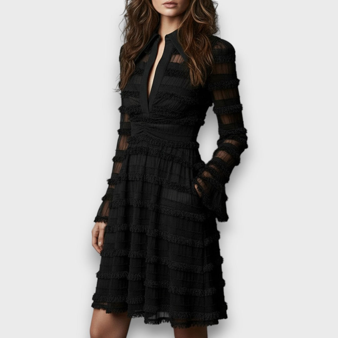 Elodie - Elegant Midi Dress