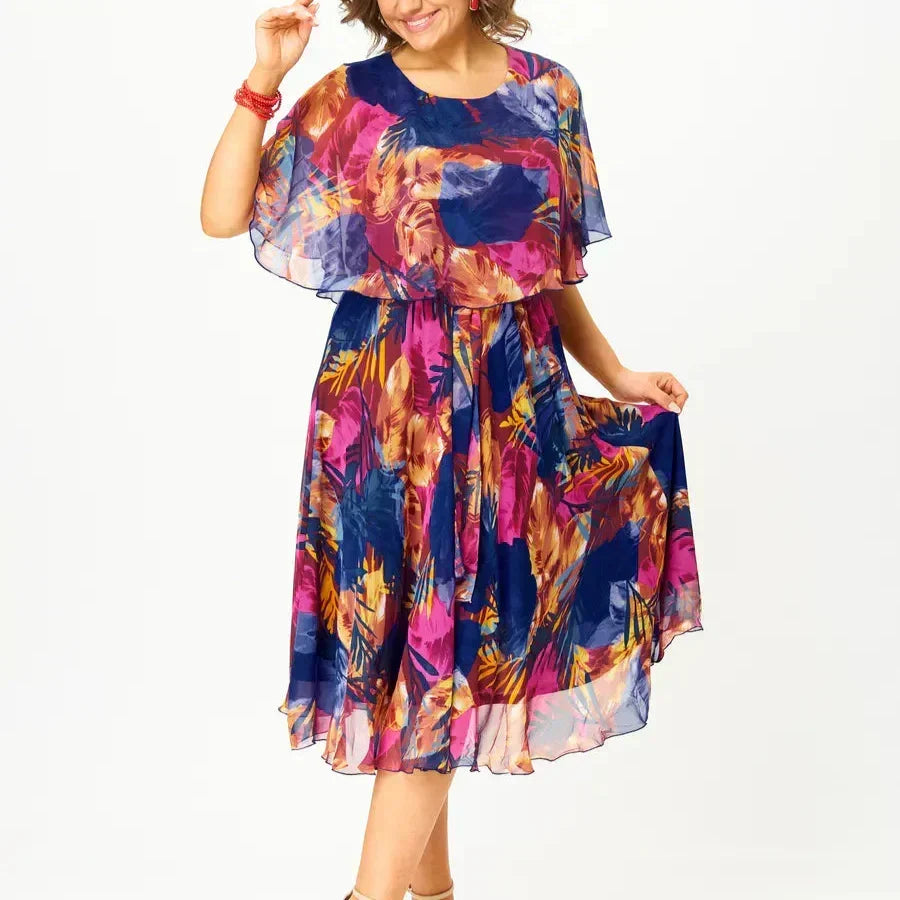 Alice - Elegant Summer Chiffon Dress