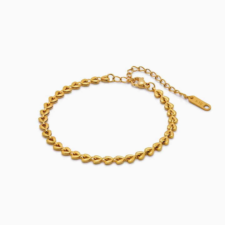 Chain Of Hearts Bracelet