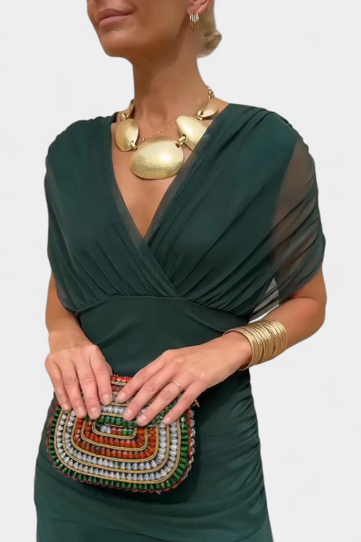 Morgan - Elegant Green Dress