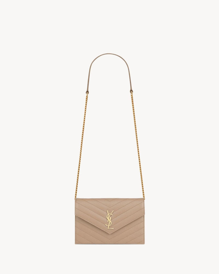 Saint Laurent Cassandre Chain Wallet