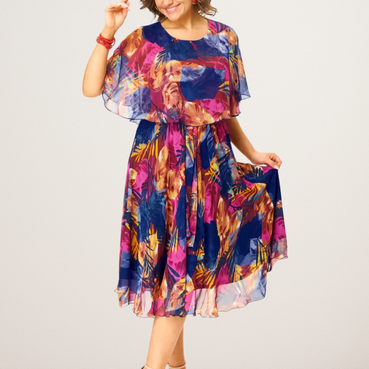 Alice - Elegant Summer Chiffon Dress