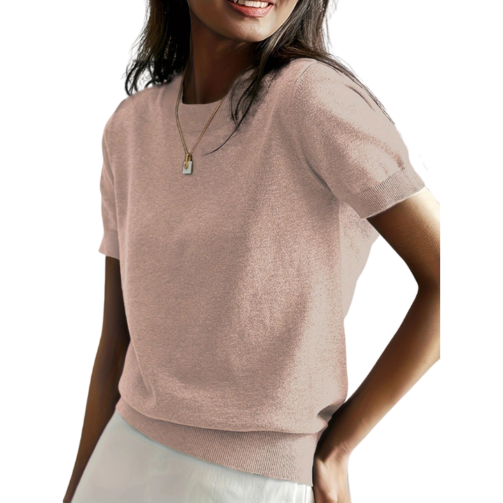 JENNY™ - Classic Round Neck Casual Top