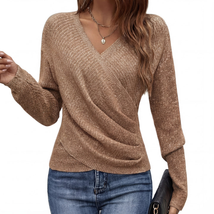 MILLICENT™ – Cozy Elegant Long Sleeve Pullover