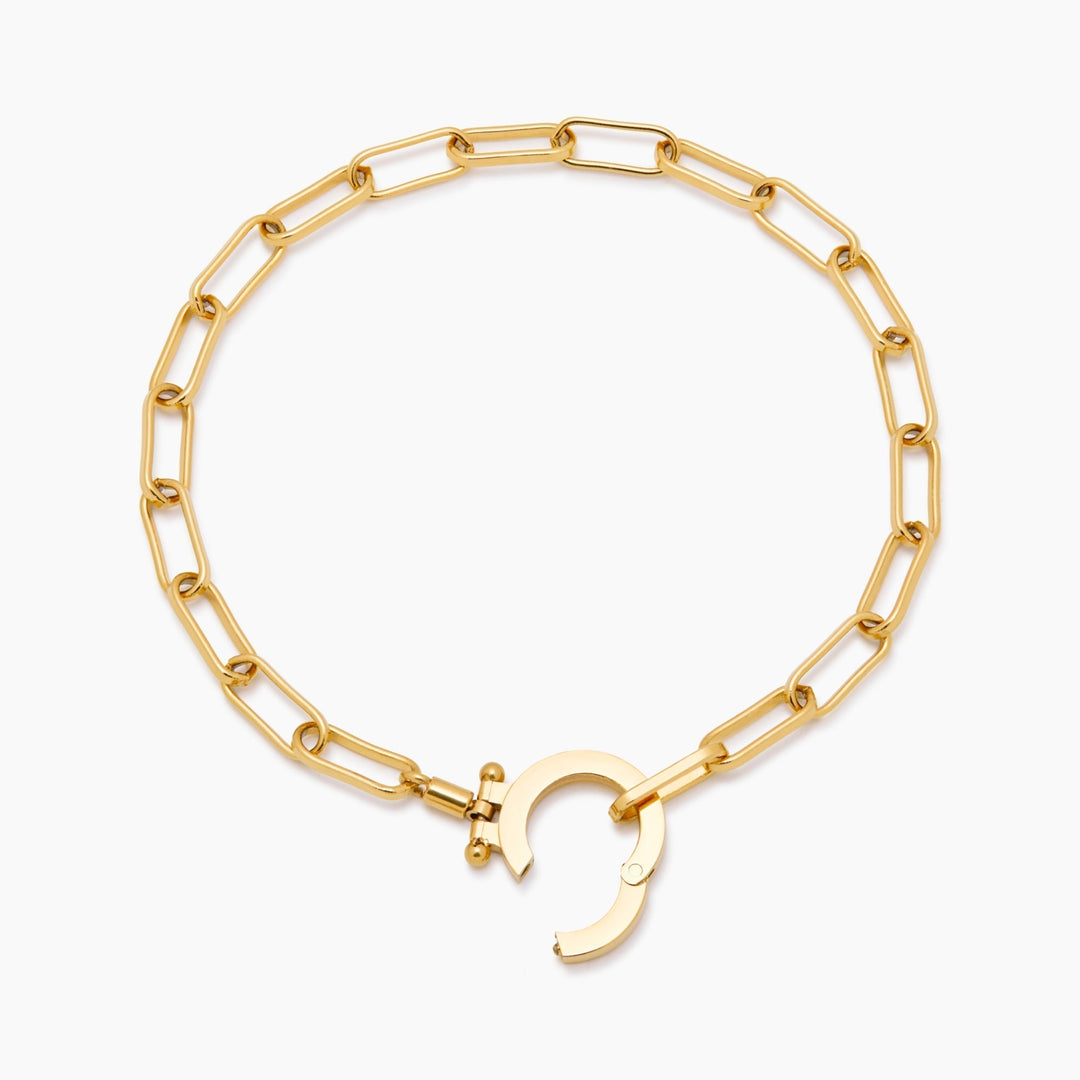 Essential Paperclip Chain Bracelet