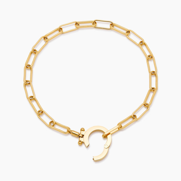 Essential Paperclip Chain Bracelet