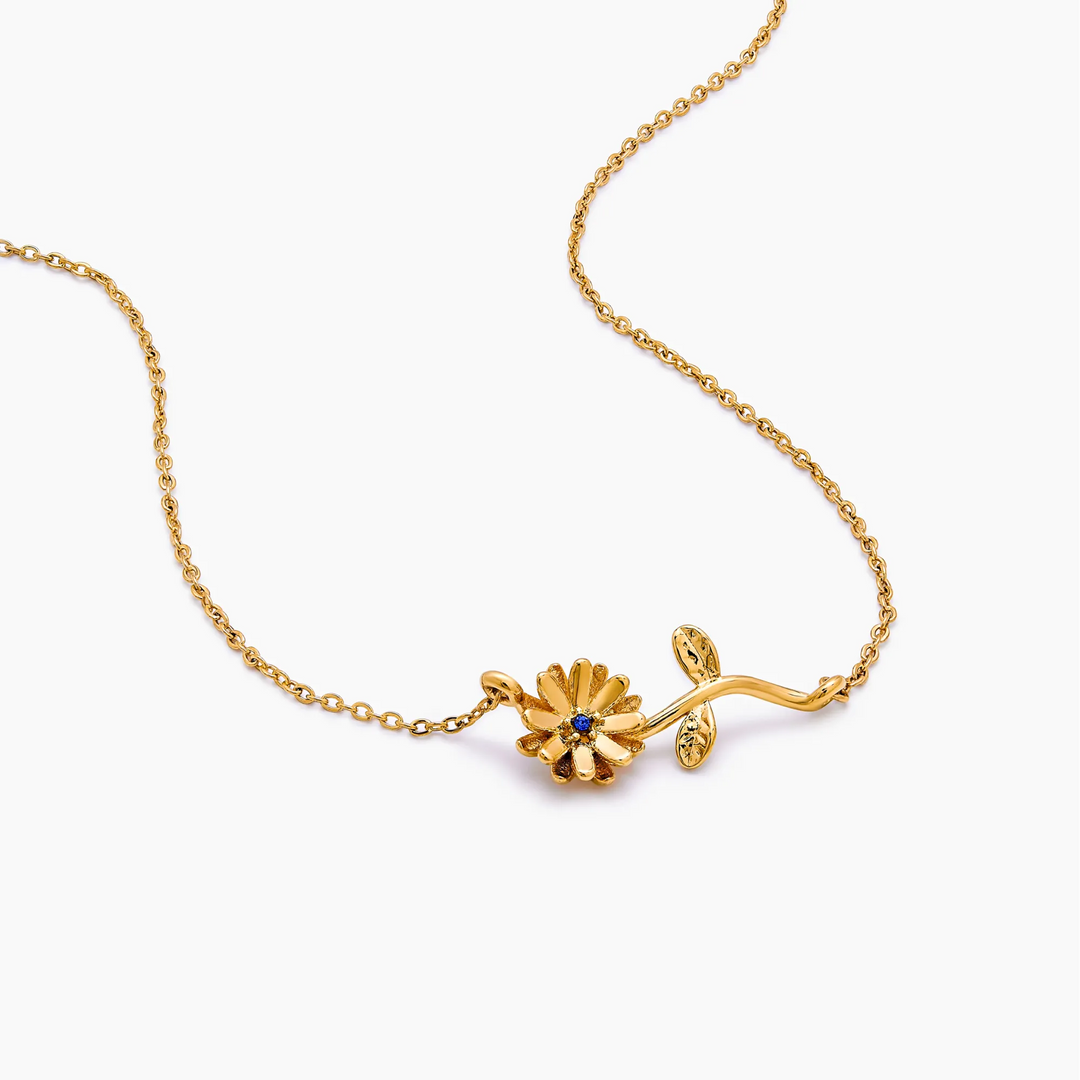 Dainty Birthflower Necklace