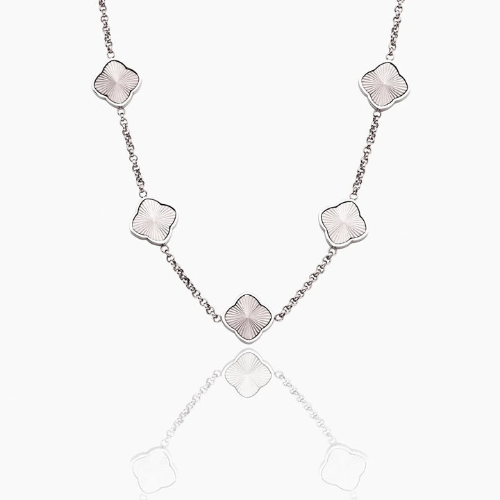 Sunburst Clover Necklace