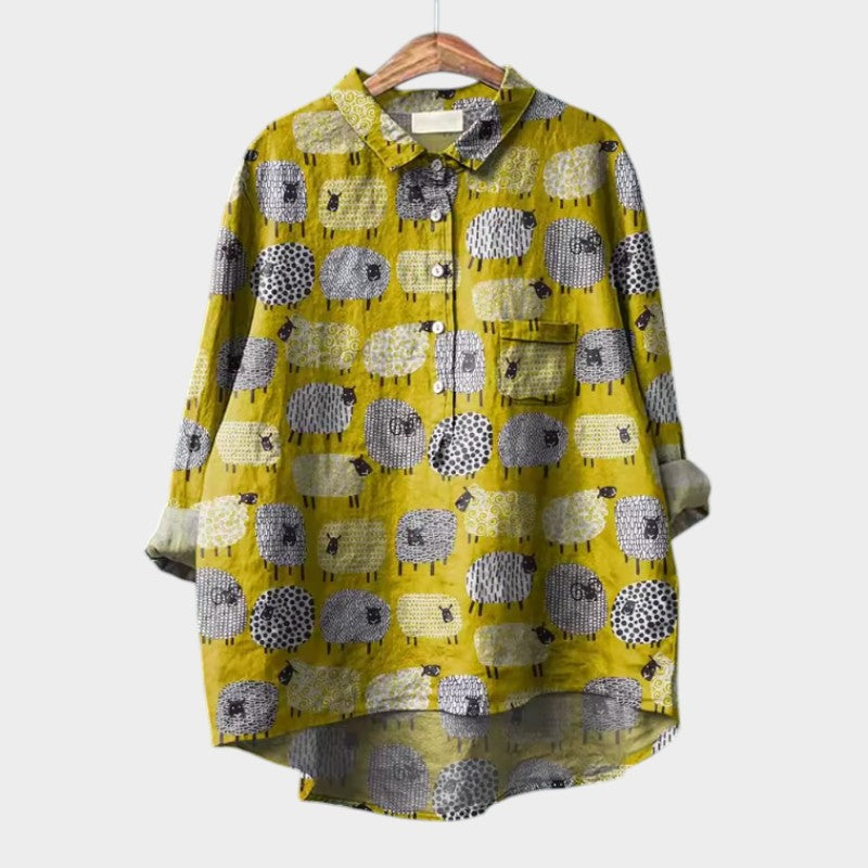 TALLIE™ – Relaxed Printed Blouse